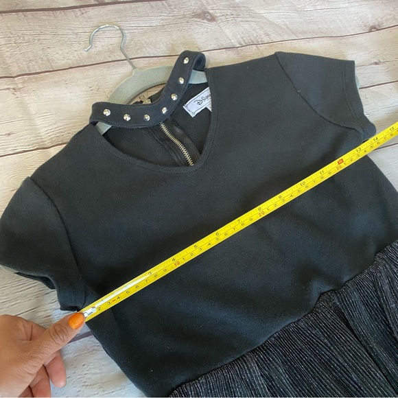 D-Signed Disney Descendants 2 EVIE Sparkly Choker Studs Girl’s Dress SZ M 10/12 - Picture 5 of 7